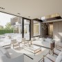 Somerton House  | Internal- Living and kitchen  | Interior Designers