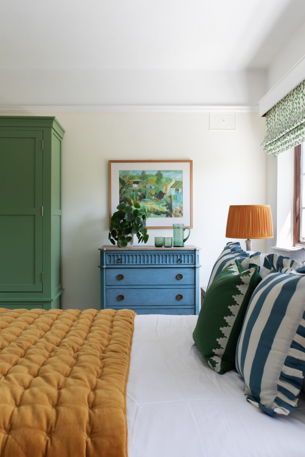 St Timothee | St Timothee Green guest bedroom 1 | Interior Designers