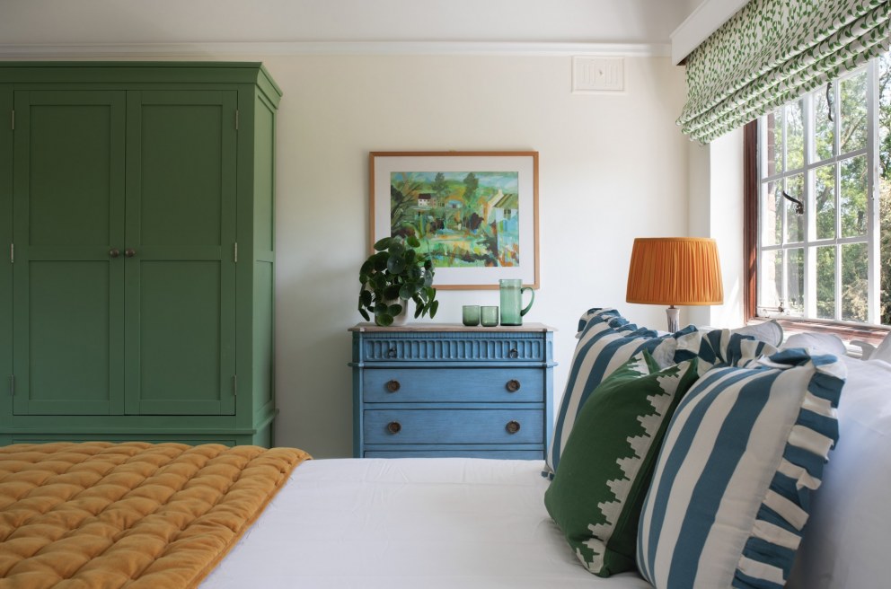 St Timothee | St Timothee Green guest bedroom 2 | Interior Designers