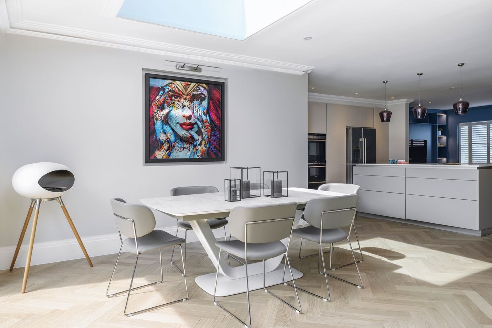 Family Home Refurbishment | Open Plan Dining Area | Interior Designers