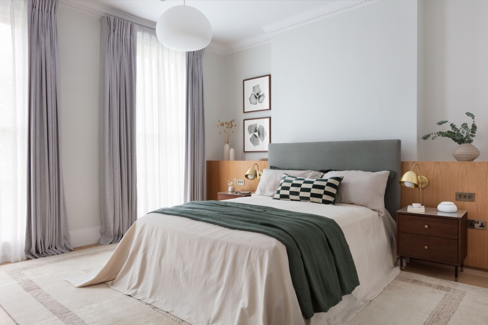 Georgian Townhouse Family Home | Master Bedroom | Interior Designers