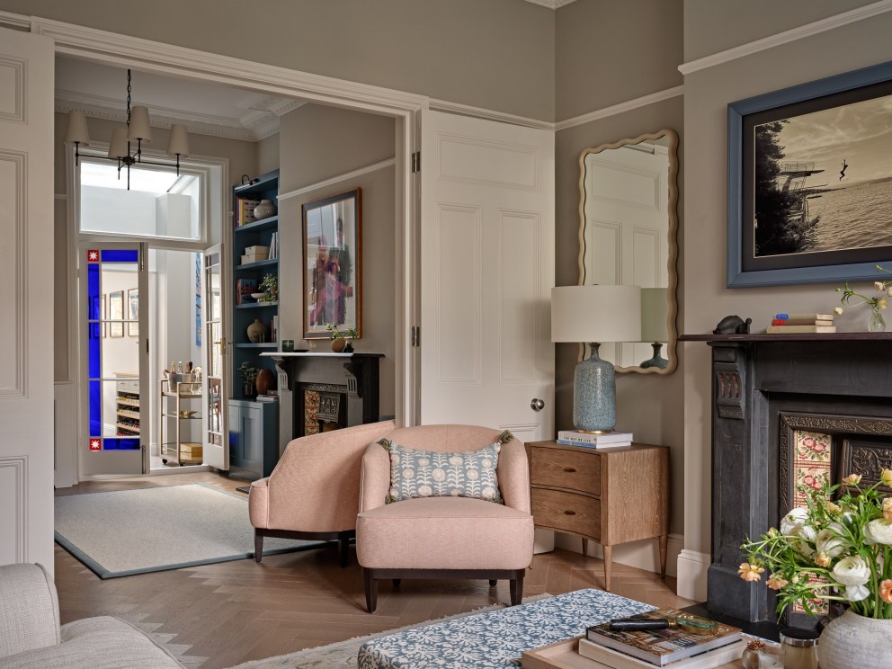 Balham | Living Room through Study to Kitchen | Interior Designers