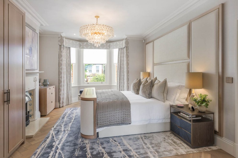 West London Victorian  Family Home  | Master Bedroom  | Interior Designers