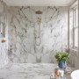 West London Victorian  Family Home  | Master Bedroom Ensuite Shower | Interior Designers