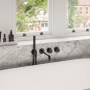 West London Victorian  Family Home  | Guest bathroom detail  | Interior Designers