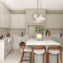 Edwardian Family Home Surrey  | Kitchen with island  | Interior Designers