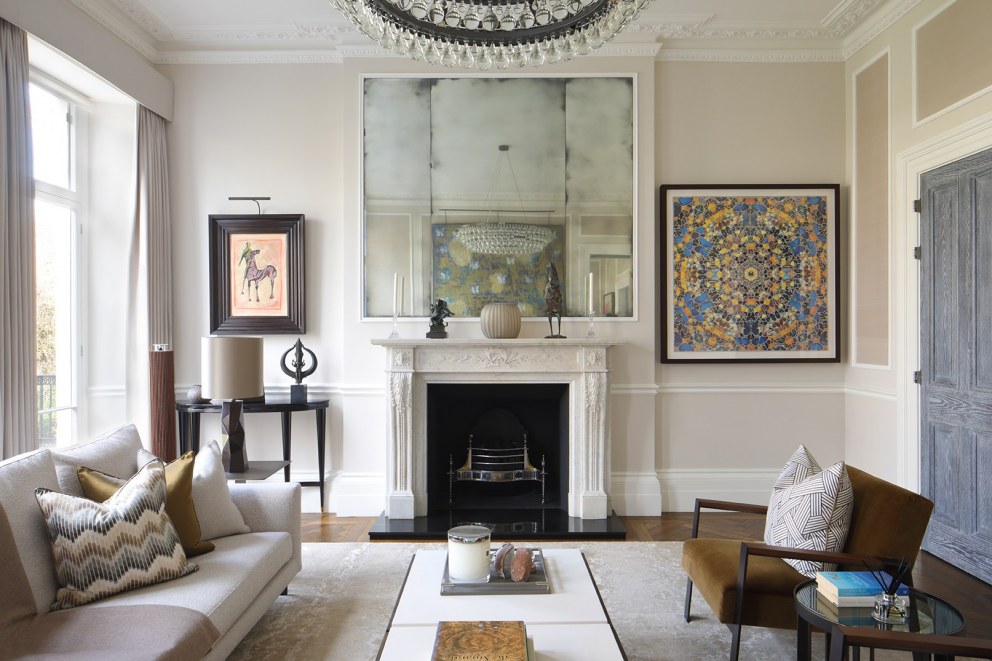 Belgravia Residence in London   | Reception Room  | Interior Designers
