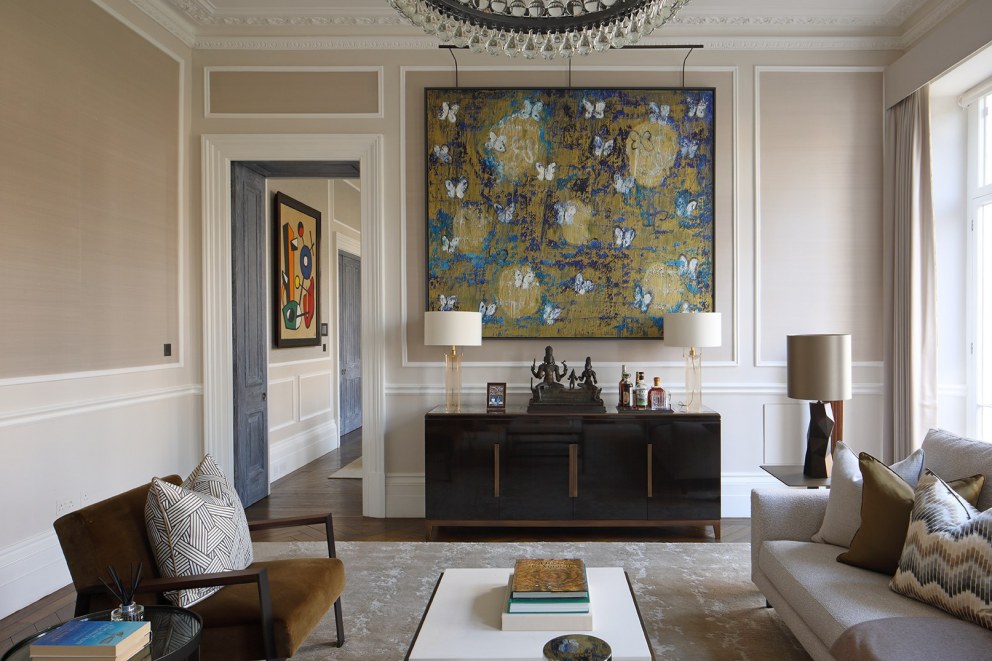 Belgravia Residence in London   | Reception Room  | Interior Designers