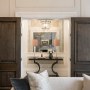 Belgravia Apartment  | Reception through to Entrance Hallway  | Interior Designers