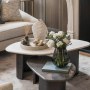 Belgravia Apartment  | Reception Room coffee table  | Interior Designers