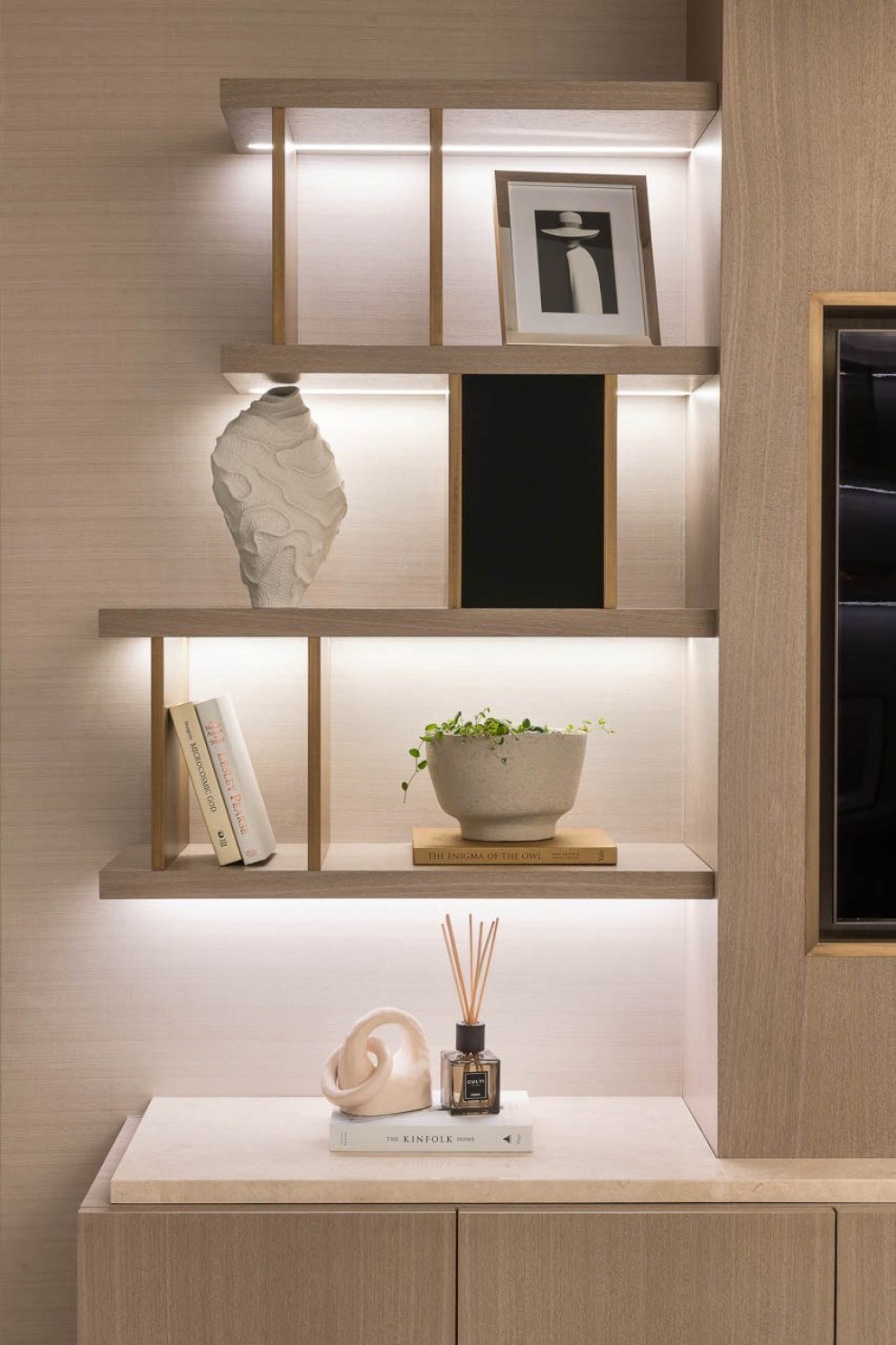 Belgravia Apartment  | Family Room joinery  | Interior Designers