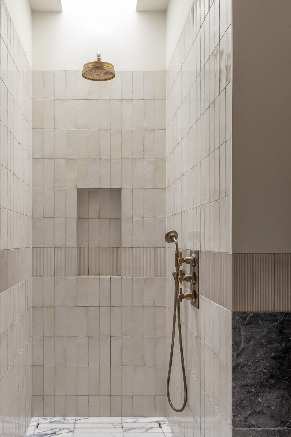 The Highbury Villa | Principal Shower | Interior Designers