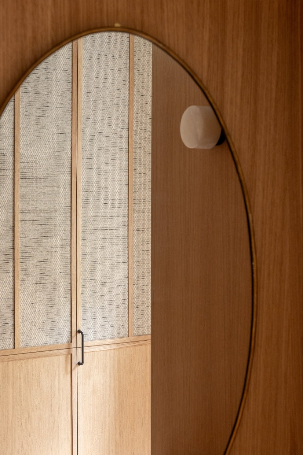 The Highbury Villa | Principal Wardrobe Detail | Interior Designers