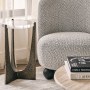 Nine Elms Luxury Apartment  | Reading chair  | Interior Designers