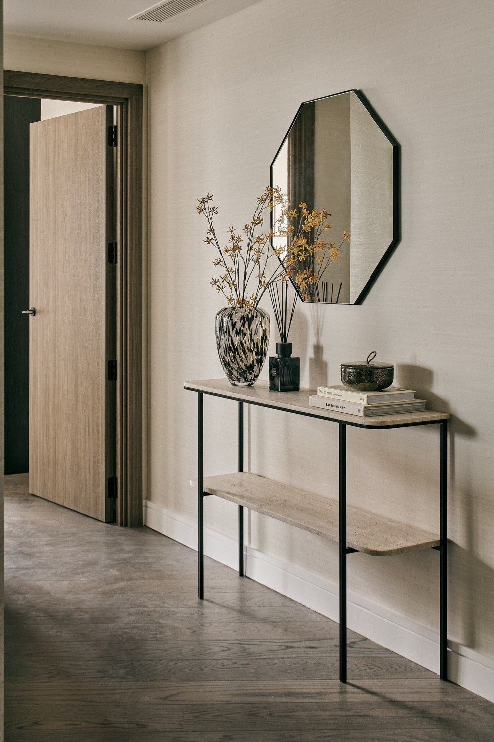 Nine Elms Luxury Apartment  | Console table | Interior Designers