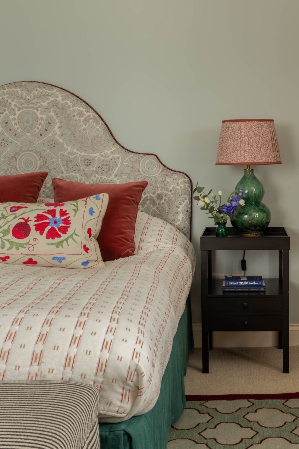 Oxfordshire Farmhouse  | Master Bedroom  | Interior Designers