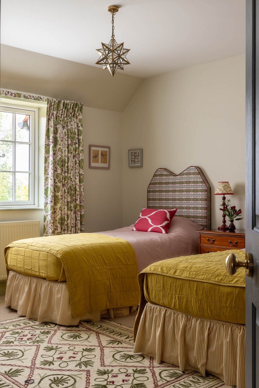 Oxfordshire Farmhouse  | Second Girl's Bedroom  | Interior Designers