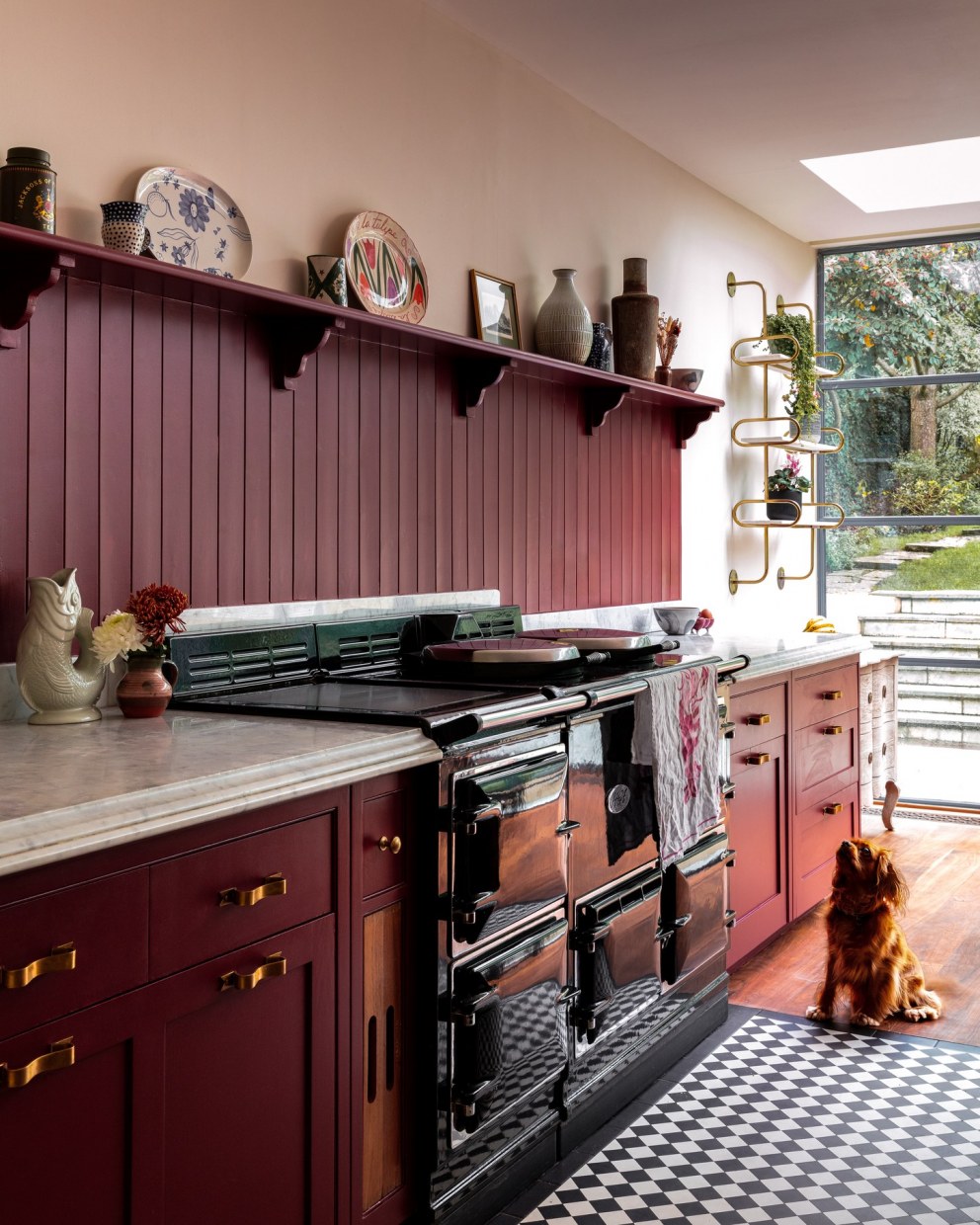 Technicolour Dreamboat | Red kitchen | Interior Designers