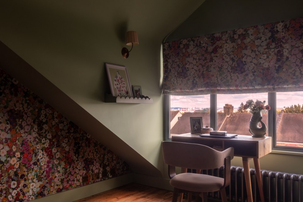 Technicolour Dreamboat | Loft study | Interior Designers