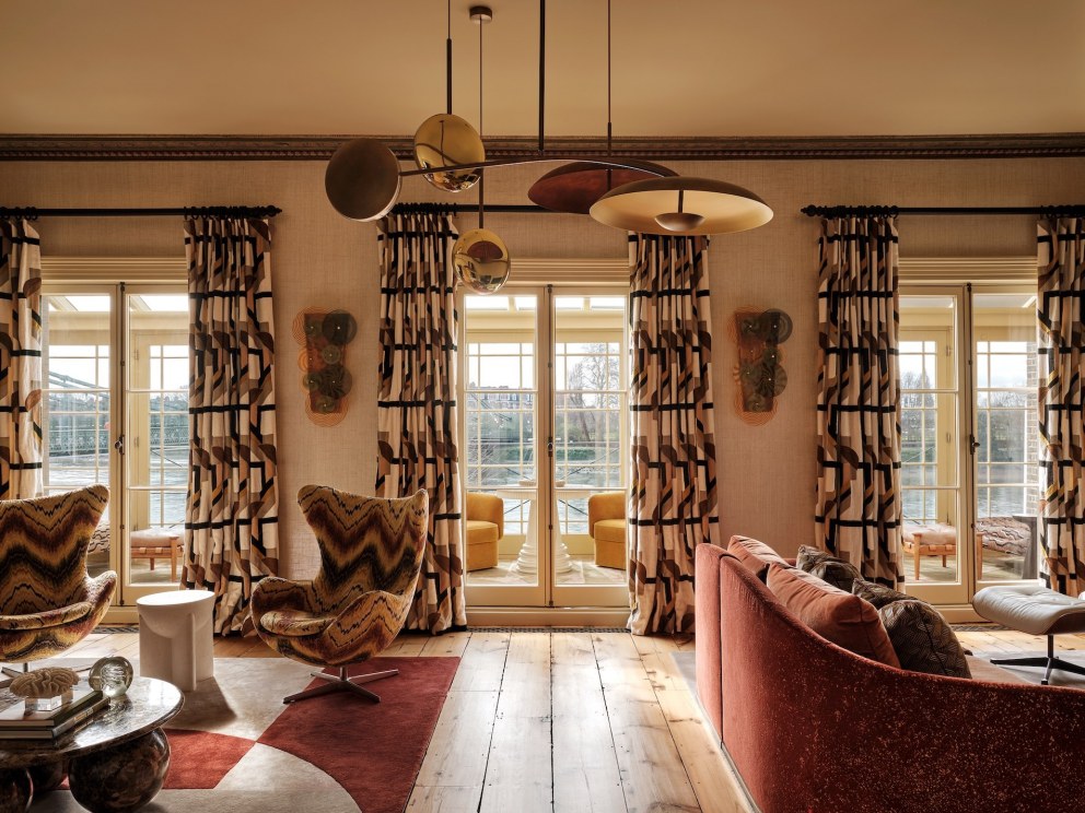Historic villa, West London | Living room | Interior Designers