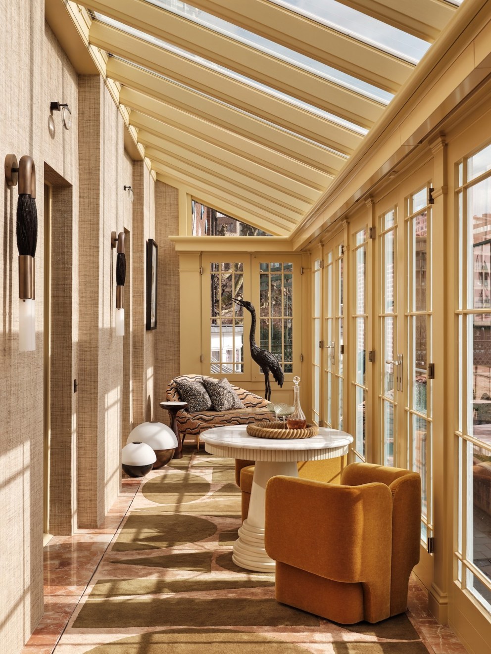 Historic villa, West London | Terrace | Interior Designers